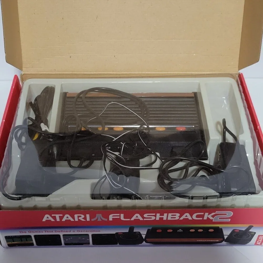 Atari Flashback 2 Console System In Box Classic Games